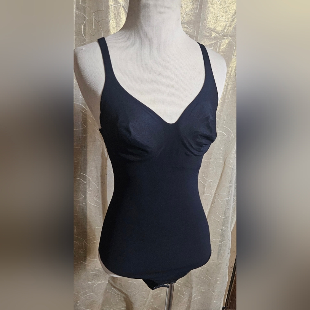 NWOT La Perla Malizia  Bodysuit, 34 C Black ***